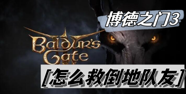 博德之门3怎么救倒地队友-博德之门3倒地队友救援方法分享