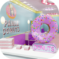 逃离熊猫甜甜圈(Panda Donuts)_logo